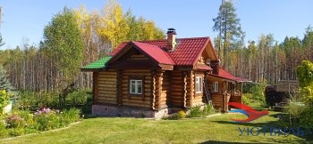 Бревенчатый дом в СНТ Ветеран в Лесном - lesnoj.yutvil.ru - фото 1